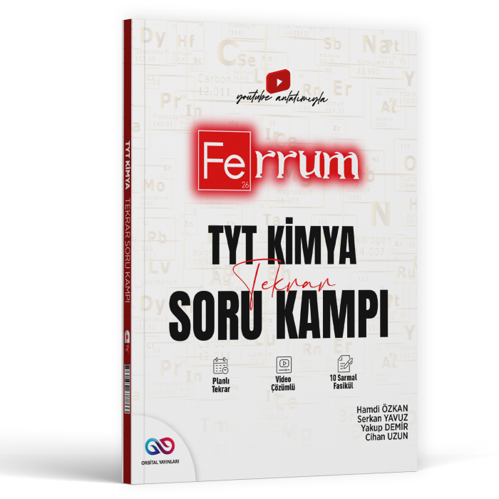 ORBİTAL FERRUM TYT KİMYA TEKRAR SORU KAMPI - 25-26